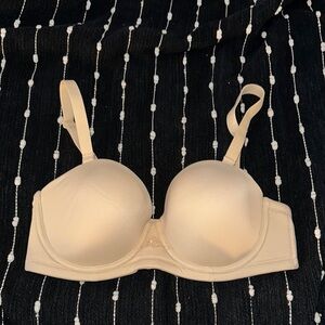 Elegant Cream Underwire Bra